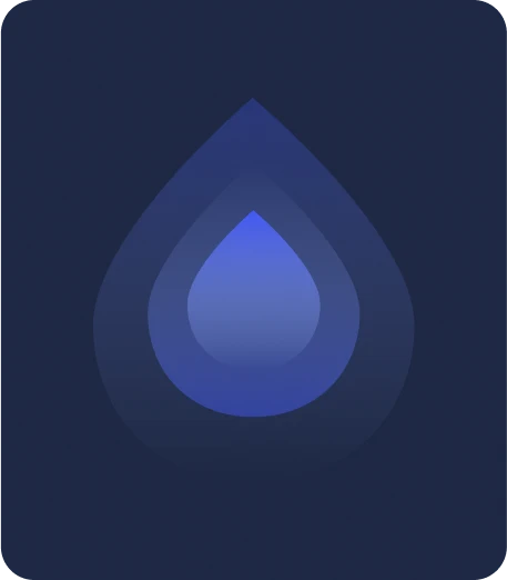 Illustrazione che rappresenta l'azione di Lysor nel trattare l'acqua senza alterarne la qualità.